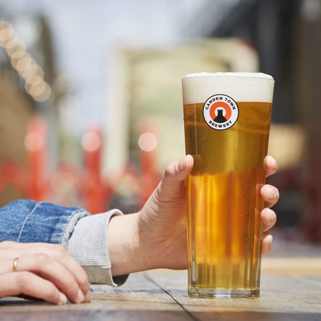 Cover Image for Buy 1 get 1 free on a pint of Camden Hells at The Sun Inn